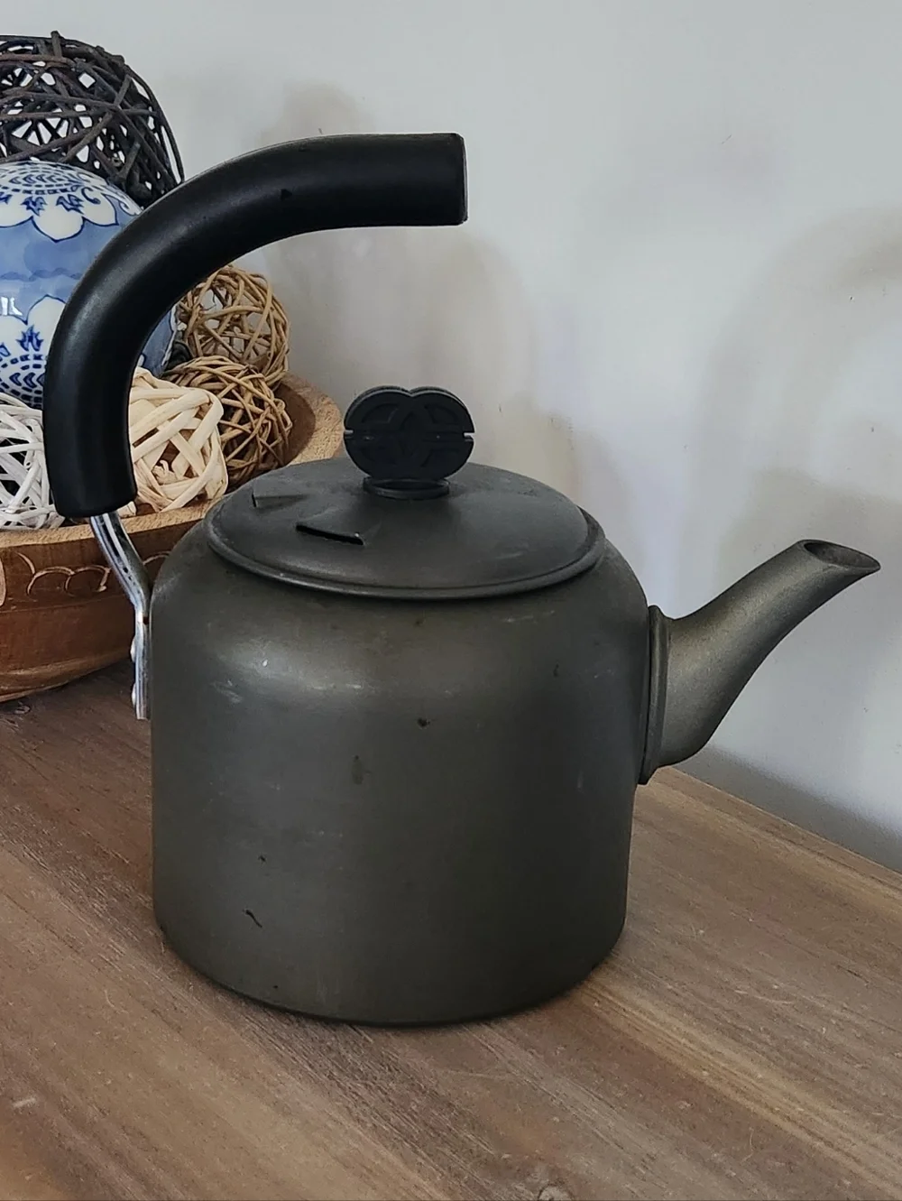 Vintage Calphalon Hard Anodized Tea Kettle - Made in Ireland / USA Farmhouse